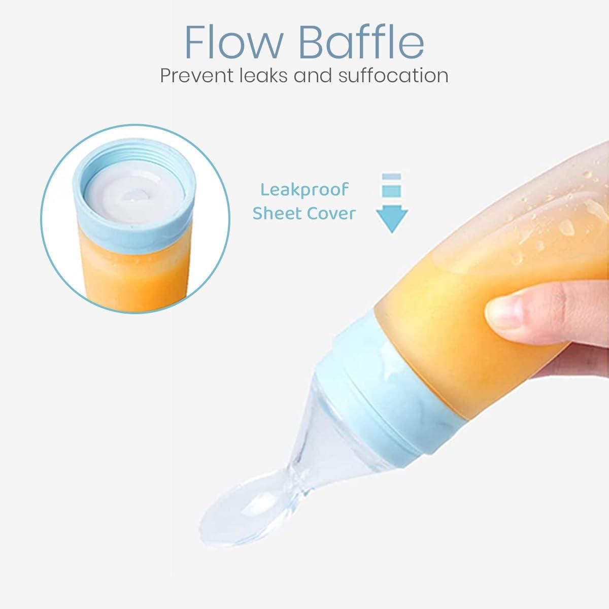 Premium Baby Food Squeeze Feeder Spoon